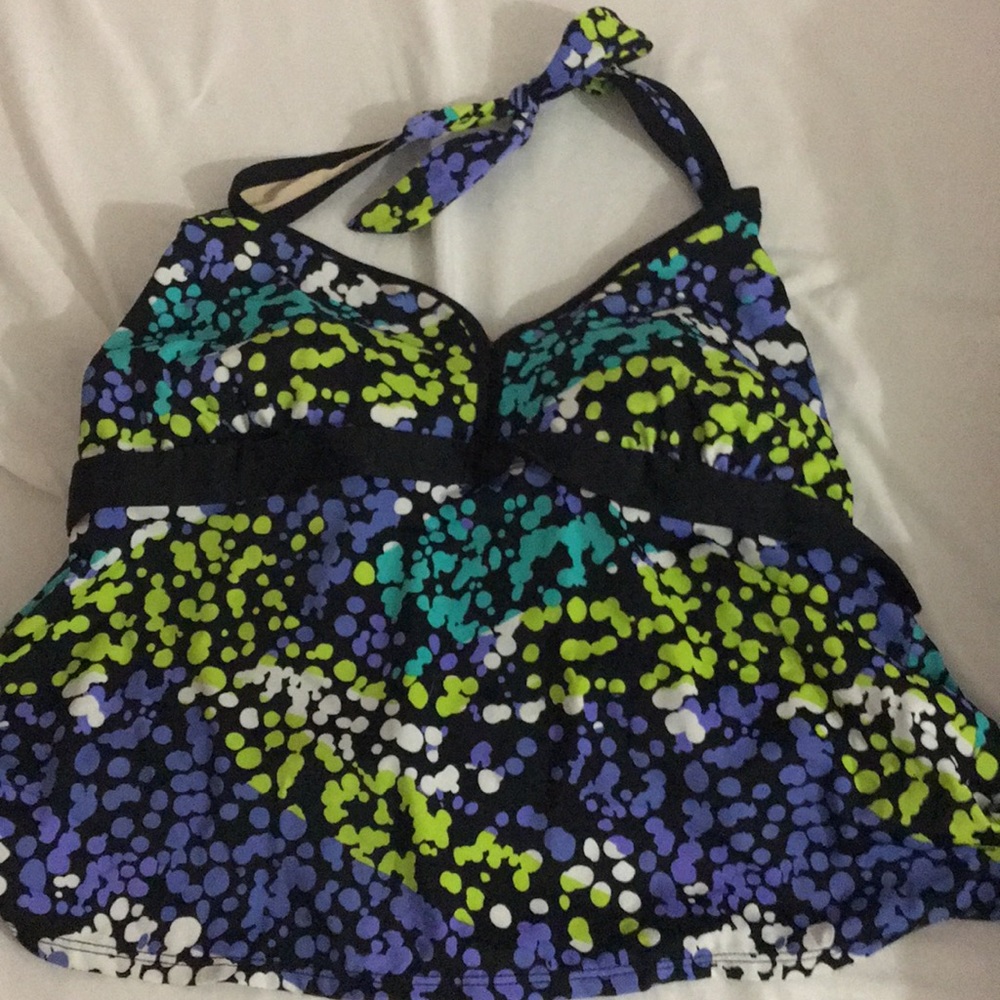 Beautiful tankini swim halter top